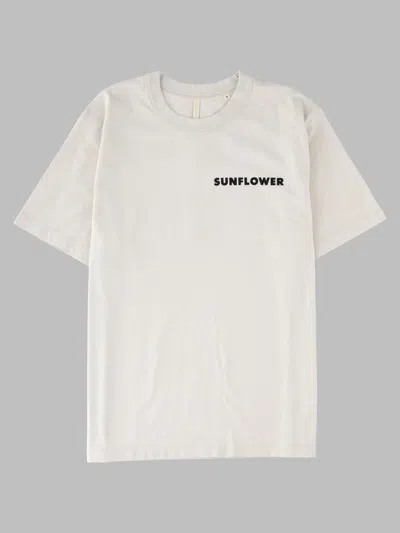 Sunflower Organic Cotton T-shirt For Men In White