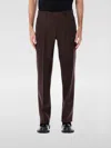 Sunflower Wide Pleated Trouser In Brown