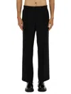 Sunflower Pants With Pleat In Black