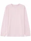 Sunflower Pink Solid Crew Neck T-shirt In Pink