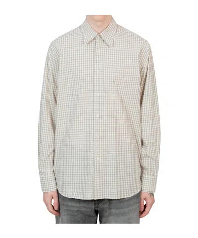 Sunflower Plaid Shirt In White
