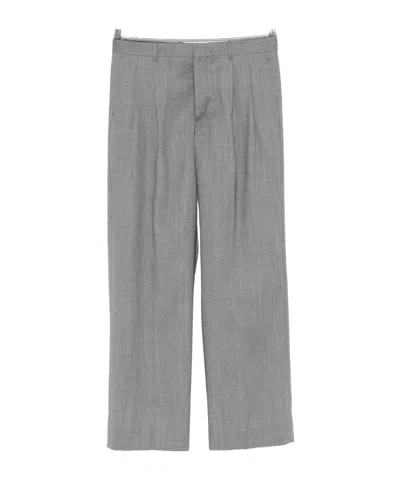 Sunflower Pleated Casual Pants In Gray