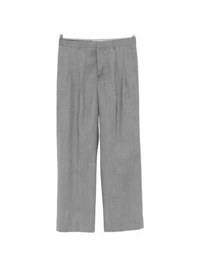 Sunflower Pleated Trousers In Gray