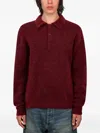 Sunflower Polo Mohair Sweater In Brown