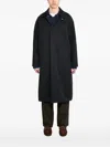 Sunflower Raglan Coat In Black
