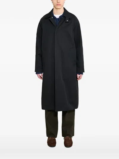 Sunflower Raglan Coat In Black