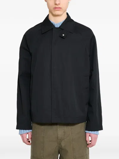 Sunflower Raglan-sleeve Coat In Blue