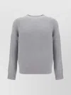 Sunflower Regular Fit Long Sleeve Knit Sweater In Gray
