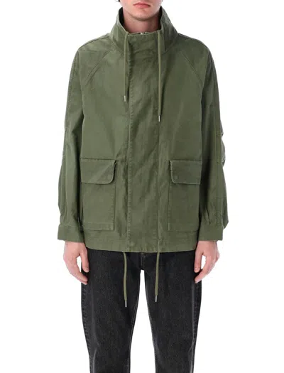 Sunflower Sahariana Jacket In Khaki Green