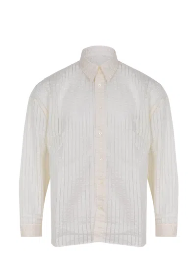 Sunflower Shirt Made Of A Linen Blend In Neutral