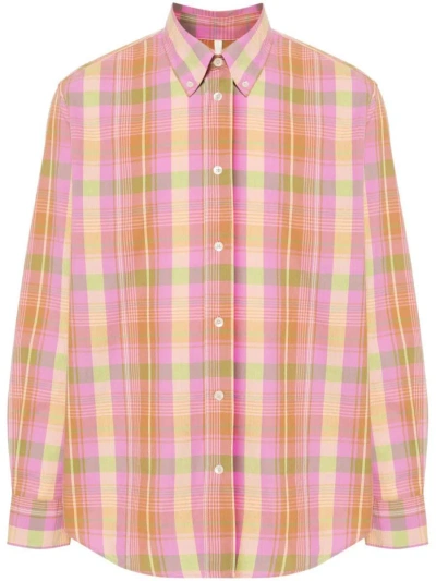 Sunflower Shirt In Pink Check