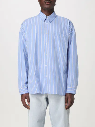 SUNFLOWER SHIRT SUNFLOWER MEN COLOR BLUE,G71440009