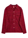 Sunflower Check-pattern Shirt In White