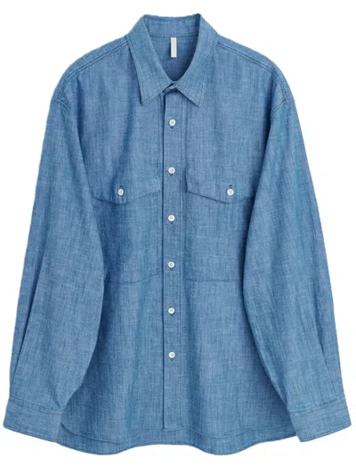 Sunflower Shirts Man In Blue