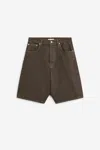 Sunflower Wide Twist Shorts In Brown