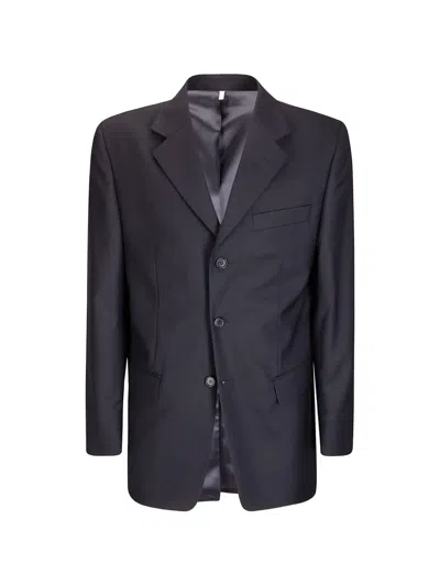 Sunflower Show Wool Blazer In Gray