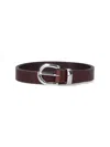 Sunflower Simple Belt In Brown