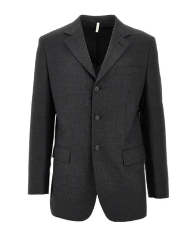 Sunflower Single-breasted Blazer In Gray