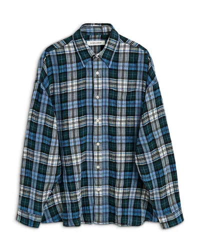 Sunflower Slightly Box Woven Plaid Stable Shirt In Multi