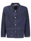 Sunflower Worker Jacket In Blue
