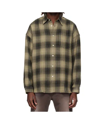 Sunflower Stable Plaid-pattern Shirt In Brown