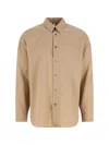 Sunflower Beige Button-up Shirt With Chest Pocket