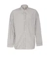 Sunflower Striped Long Sleeve Button Down Shirt In Gray