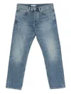 Sunflower Belt Loop Denim Trousers In Blue