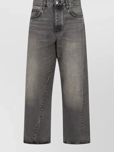 Sunflower Straight-leg Denim Jeans In Black