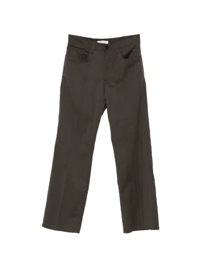 Sunflower Straight-leg Trousers In Brown
