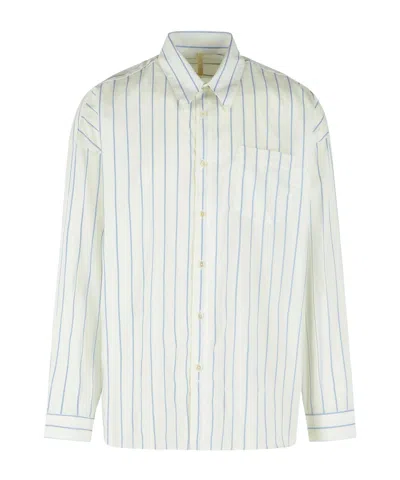 Sunflower Stripe Shirt In White