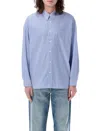Sunflower Shirt In Light Blue Stripes