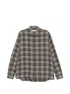 Sunflower Studio Checked-pattern Shirt In Gray