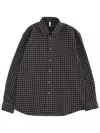 Sunflower Checked Shirt In Black