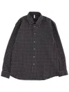 Sunflower Checked Shirt In Black