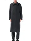 Sunflower Italian Wool Long Coat In Grey In Gray