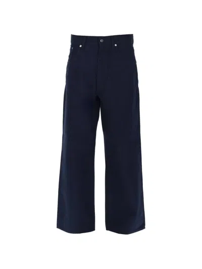 Sunflower Super Wide Cinch Jeans In Blue