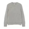 Sunflower Regular Fit Long Sleeve Knit Sweater In Gray