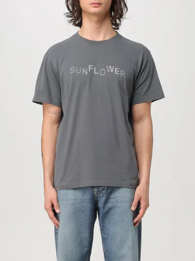 SUNFLOWER T-SHIRT SUNFLOWER MEN COLOR GREY,G21357020