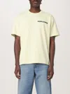 Sunflower Lime Green Cotton T-shirt In Gelb