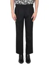 Sunflower Tailored Black Pants With Pleated Design In Black