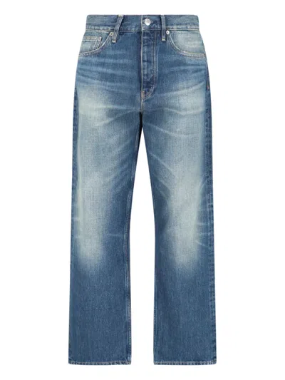 Sunflower Twist Loose Jeans In Blue