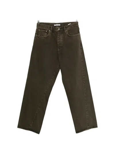 Sunflower Twist Overdyed Jeans In Green