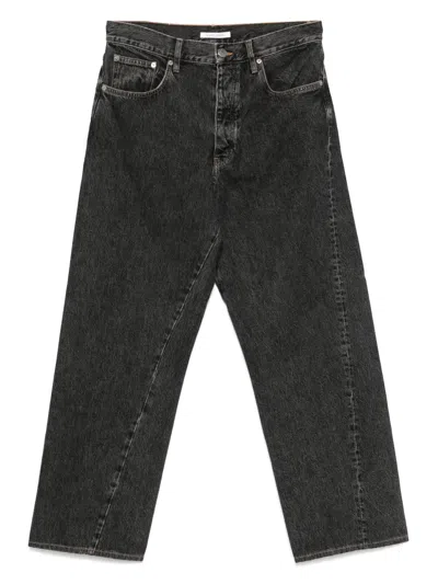 Sunflower Wide-leg Jeans In Black