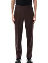 Sunflower Wide Pleated Trouser In Gray