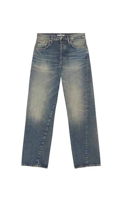 Sunflower Wide Twist Denim In Blue