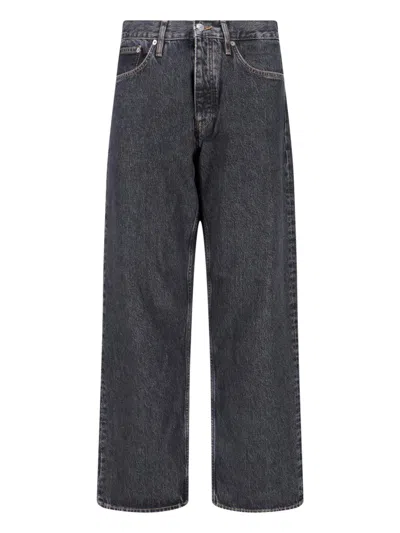 Sunflower Wide Twist Jeans In Gray