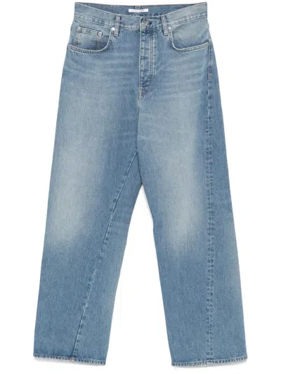 Sunflower Blue Wide Twist Jeans In Natural Vintage