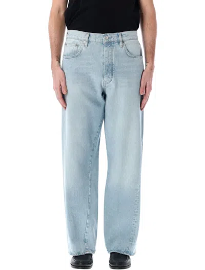 Sunflower Wide Twist Jeans With Twisted Side Seams In Blue