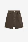 Sunflower Wide Twist Shorts In Brown